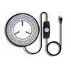 Microscope Accessories Kit Microscope Ring Light Lamp Anti-Glare Illuminators Light Source for Industrial Camera Cell Mobile Phone Soldering Repair Tools Microscope Slides (Color : 64 LED) view 1