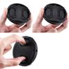 58mm Front Lens Cap Cover & Soft Long Eyecup for Canon Rebel T7 T6 T5 T8i T7i T6s T6i T5i T4i T3i T2i T1i SL3 SL2 SL1 4000D T100 XSi XTi Camera with EF-S 18-55mm Kit Lens view 3