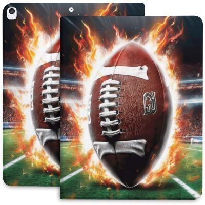 Football Case for iPad 7th And iPad 8th And iPad 9th Gen [10.2 Inch],iPad Air 3rd 10.5''(2019),iPad Pro 2nd 10.5''(2017) with Pencil Holder, Protective Case with Soft TPU Back, Auto Sleep/Wake Cover