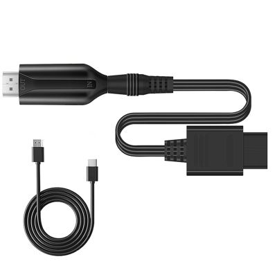 DAGIJIRD HD Link Cable Converter Adapter Support HD Audio Video Output for NGC/for SNES/for N64