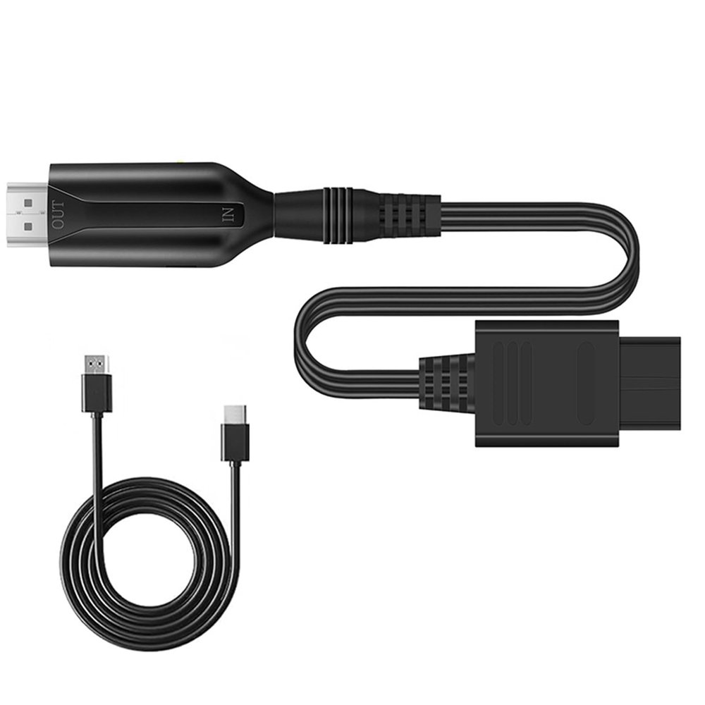 DAGIJIRD HD Link Cable Converter Adapter Support HD Audio Video Output for NGC/for SNES/for N64