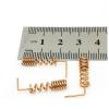 PZRT 4PCS Phosphor Bronze Built-in Spiral High Gain Digital Spring Antenna for Security Smart Home Coil Spring Antenna Shock Absorption Data Transmission 3G view 2