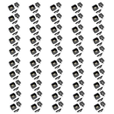 (50PCS) PMNN4434A Charger PMLN6383 [2025 New Version] for Motorola Charger PMLN6383A XT420 XT460 PMNN4434 PMNN4434AR PMNN4453AR RMU2040 RMU2043 RMU2080 RMV2080 RMM2050 RMU2080D