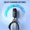 Tera Electric Car Charger Portable: Level 2 Level 1 J1772 EV Charger 16A 10A 8A 110V 240V Charging Station Indoor Outdoor ETL Certified NEMA 14-50 Plug NEMA 5-15 23FT Cable P02 view 3
