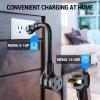 Tera Electric Car Charger Portable: Level 2 Level 1 J1772 EV Charger 16A 10A 8A 110V 240V Charging Station Indoor Outdoor ETL Certified NEMA 14-50 Plug NEMA 5-15 23FT Cable P02 view 4