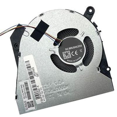 0FD8L0000H CPU Cooling Fan Replacement for HP Probook 450 G6 450 G7 455R G6 455R G7 HSN-Q15C HSN-Q16C HSN-Q17C-5,for Zhan 66 PRO 15 G2 G3 Series Laptop 5V 0.5A 4PIN 10 * 9.5CM