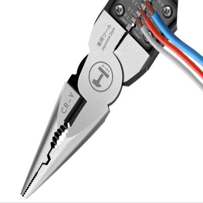 Multifunctional Universal Diagonal Pliers Needle Nose Pliers Hardware Tools (Color : 3-piece set B)