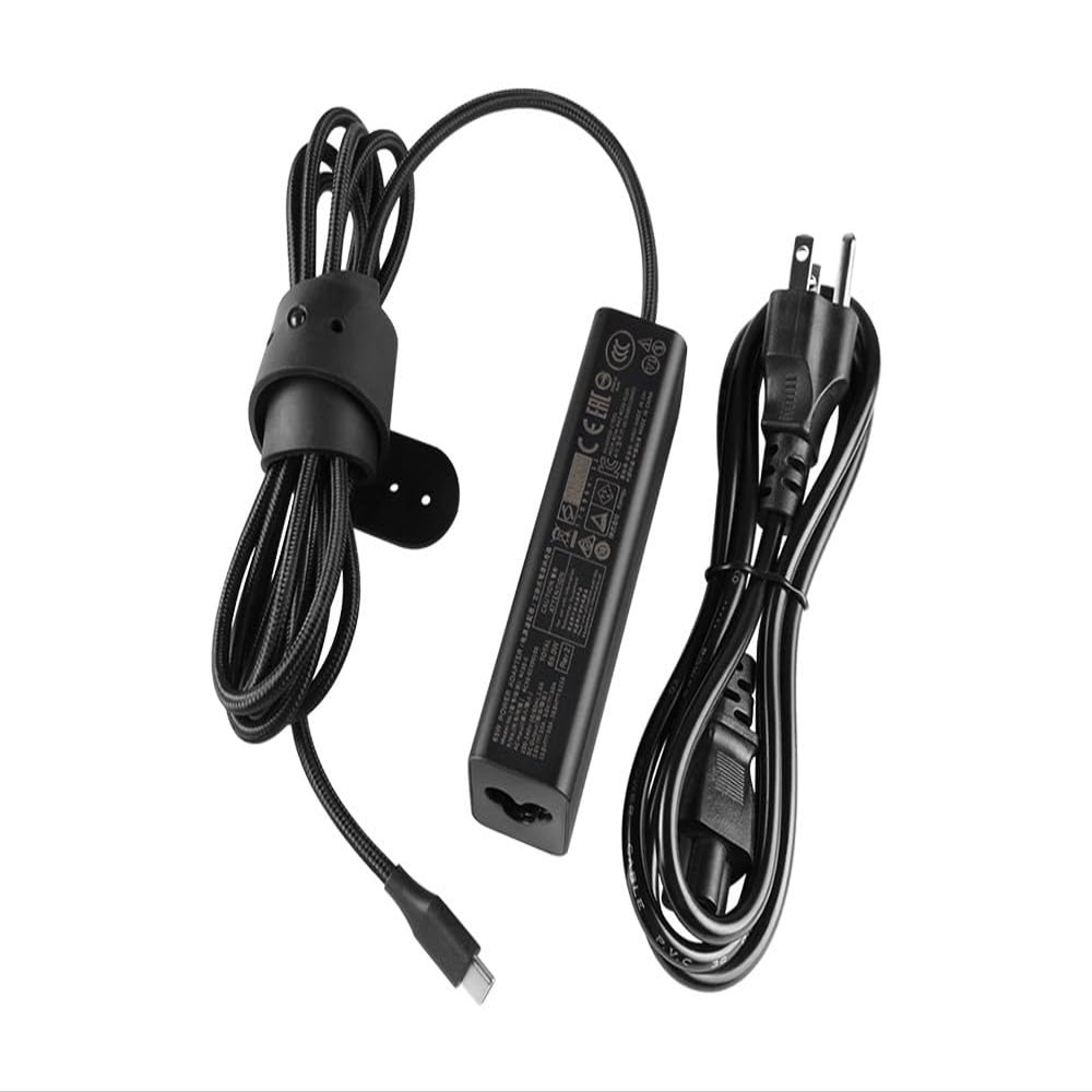 20V 3.25A 65W USB C Charger for Razer RC30-0239 RC30-02390100 Book 12.5" Blade Stealth 13.3" Quad-Core i7-8550U i7-7550U (2017) Blade Stealth 12.5" Intel 7500U 6500U (2016) RZ09-01962 RZ09-01682