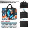 Blue Butterfly Laptop Bag 15.6 Inch, Business Briefcase Gifts For Men Women, Messenger Shoulder Bag With Strap view 2