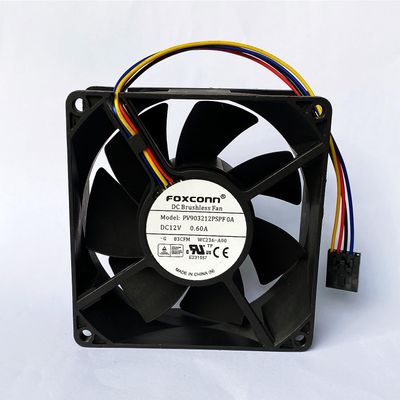 PV903212PSPF 0A Chassis CPU Fan PV903212PSPF 0A 12V 0.60A 9232 9CM 4-wire Server PWM Cooling Fan