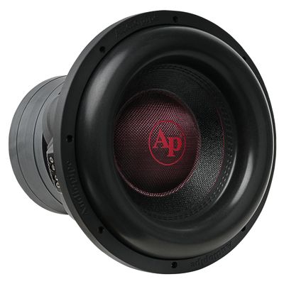 Audiopipe 12" Quad Stack Composite Cone Subwoofer (TXX-BDC-IV-12), Superior Performance, 2200W, 4 Magnets, BASV Voice Coil, Aluminum Basket, Multi-Connect, Non-Press Paper Cone, 2 x 4 Ohms