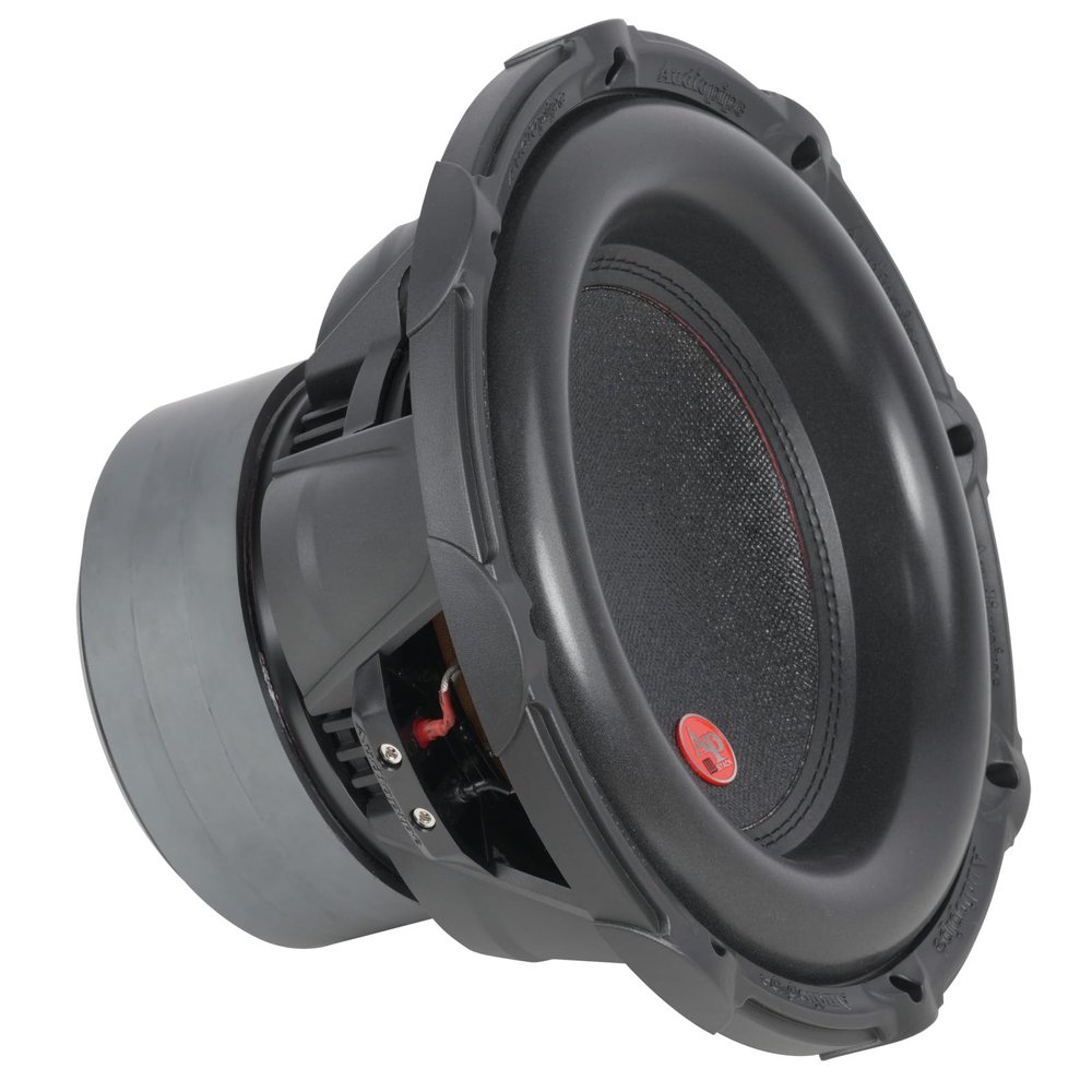 Audiopipe 12" Triple Stack Composite Cone Subwoofer (TXX-BDC-III-12), Superior Performance, 1800W, 3 Magnets, BASV Voice Coil, Aluminum Basket, Multi-Connect, Non-Press Paper Cone, 2 x 4 Ohms