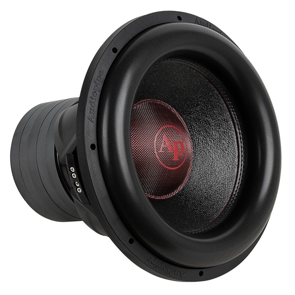Audiopipe 15" Quinta Stack Composite Cone Subwoofer (TXX-BDC-V-15), Superior Performance, 3000W, 5 Magnets, BASV Voice Coil, Aluminum Basket, Weaved Tinsel Leads, Multi-Connect Terminals, 2 * 4 Ohms