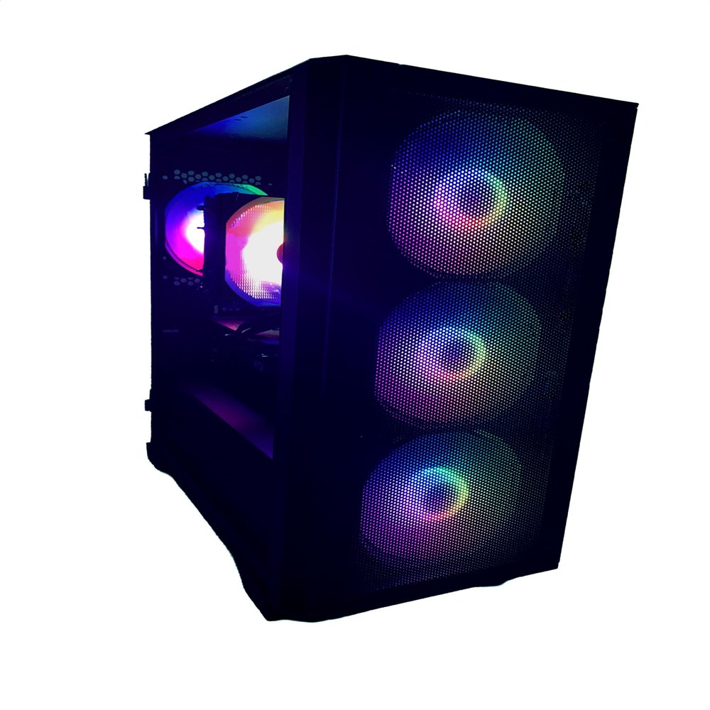 Custom Built Gaming Computer Desktop PC NVD RTX 4060Ti 16GB 4060 Ti Ryzen 7 CPU 4.6 Ghz Turbo 32GB RAM 1TB Solid State Storage Drive SSD NVME Plug and Play Windows 11 Pro Tower PC
