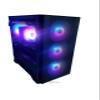Custom Built Gaming Computer Desktop PC NVD RTX 4060Ti 16GB 4060 Ti Ryzen 7 CPU 4.6 Ghz Turbo 32GB RAM 1TB Solid State Storage Drive SSD NVME Plug and Play Windows 11 Pro Tower PC view 3