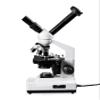 Vision Scientific VME0007-T-100-LD-DG1.3 Dual View Compound Microscope, 10x WF and 20x WF Eyepieces, 40x2000x Magnification, LED Illumination, 1.25 NA Abbe Condenser, 3.0MP Digital Eyepiece Camera view 3