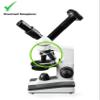 Vision Scientific VME0019-T-LD-DG1.3 Dual View Elementary Compound Microscope, 10x WF & 25x WF Eyepiece, 40x1000x Magnification, LED Illumination, Gliding Round Stage, 1.3MP Digital Eyepiece Camera view 3