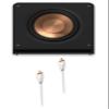 Klipsch RP-1400SW 1000W Subwoofer with 14 Inch Cerametallic Driver with a Greyhound 3.0M Subwoofer Cable (2023) view 1