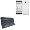 BoxWave Keyboard Compatible with Kyocera Katan Sumaho 2+ - SlimKeys Bluetooth Keyboard, Portable Thin with Chiclet-Style Keys - Jet Black view 1