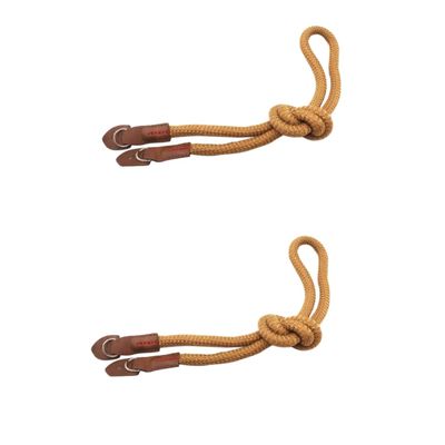 ARTIBETTER 2pcs Craftsmanship Leather Camera Rope Long Halter Strap for Cameras Comfortable Dslr Lanyard Rapid Look Micro-single Fit