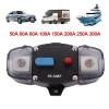 12-48V Circuit Breaker 50-300A Circuit Breaker Stereo Audio Car Fuse Holder AGU Style Stereo Amplifier Refit 4GA Cable Car Fuse (Color : 200A) view 2