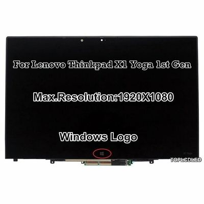 14 inch Replacement for Lenovo Thinkpad X1 Yoga FRU 00JT856 FHD 19201080 LCD LED Display Touch Screen Assembly with Bezel
