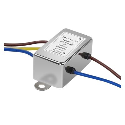 MeLphi 220VAC Single Phase Power line Filter DAA2 with line Power Filter (Size : DAA1-10A)