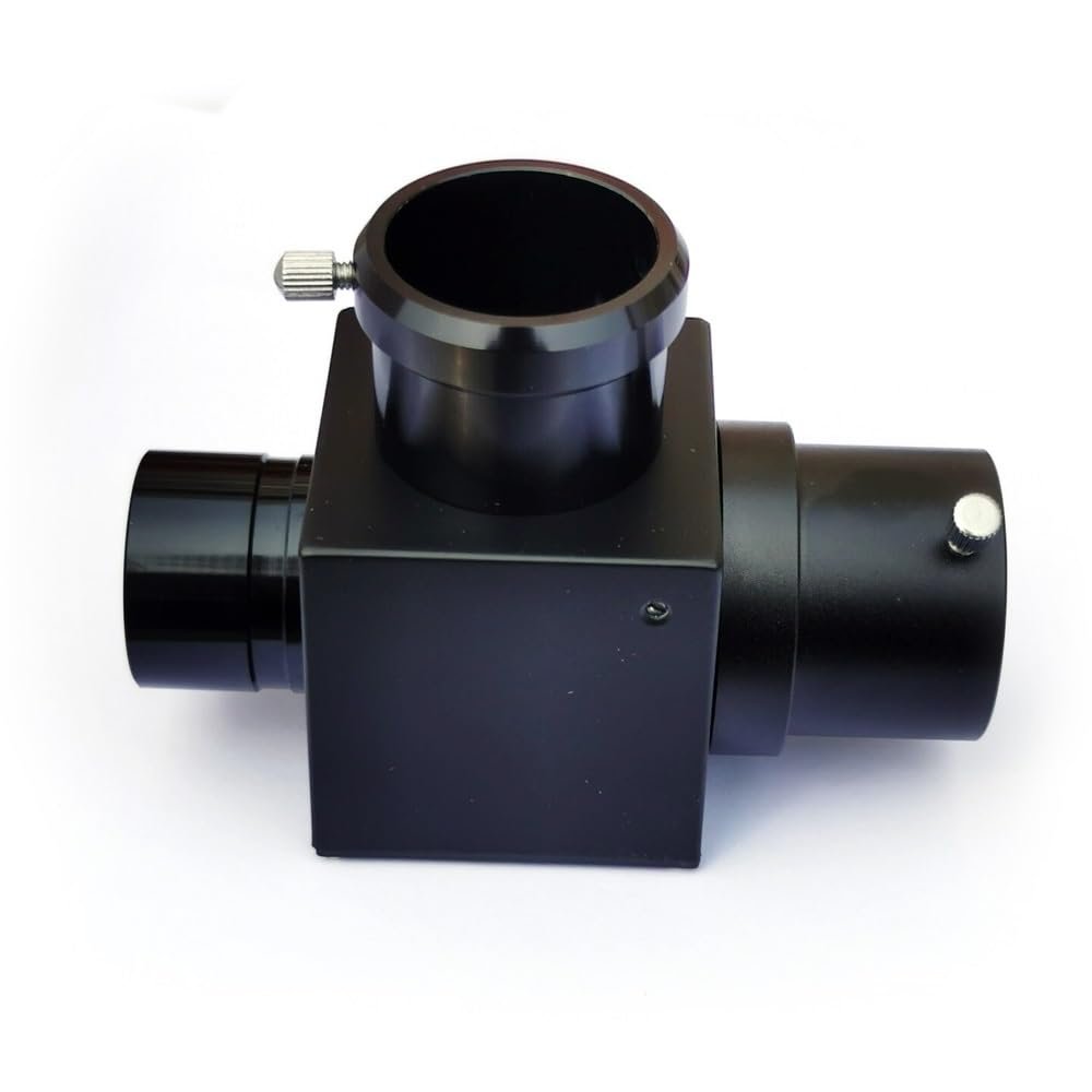 1.25" Flip Mirror Diagonal CCD Camera Adapter for Refractor Astronomy Photography for Astronomical Telescope