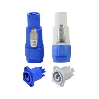 Powercon Connector Input/Output Set - Suitable for NAC3FCA Female Jack AC to Male Powercon Plug