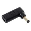 NFHK USB 3.1 Type C USB-C to DC 20V 5.5 2.1mm Adapter PD Emulator Trigger 90 Degree Angled view 1