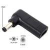 NFHK USB 3.1 Type C USB-C to DC 20V 5.5 2.1mm Adapter PD Emulator Trigger 90 Degree Angled view 3