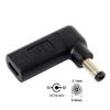 NFHK USB 3.1 Type C USB-C to DC 20V 5.5 2.1mm Adapter PD Emulator Trigger 90 Degree Angled view 4