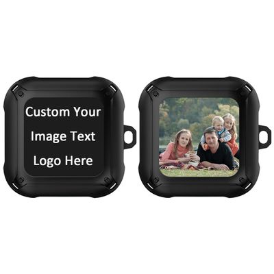 Klsify Custom Photo Case for Compatible with Beats Fit Pro Earbuds Cover Personalized Name Design Logo Image Text Picture Customized Gift Sturdy Soft Shockproof Armor Earphone Box Shell with Keychain