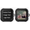 Klsify Custom Photo Case for Compatible with Beats Fit Pro Earbuds Cover Personalized Name Design Logo Image Text Picture Customized Gift Sturdy Soft Shockproof Armor Earphone Box Shell with Keychain view 1