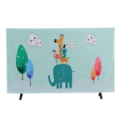 BuniQ Tv Cover Screens Protector, Display Universal Tv Enclosure for Living Room, Decoration Television Box for LCD Flat Plasma TV (Color : Animals, Size : 45 inches)