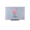 BuniQ SHIJT Tv Cover Protector Box Television Enclosure, Painting TV Screen Protection for Flat Led, Tv Display Cover for Moving(Flamingo,32 inches) view 1