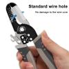 Wire Stripper Electrician Crimping Pliers Tools Multifunction Cable Winding Pincer Wire Cutter Cable Stripper Outfit view 2