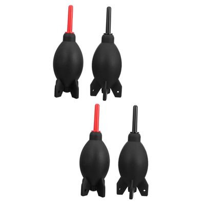 Gadpiparty 4 Pcs Blown Camera Lens Digital Cameraa Bulb Air Blower Computer Camera Blower Air Blower Cleaning Equipment Dogital Camera Air Blower Cleaner Electronic Hair Dryer, Black Red