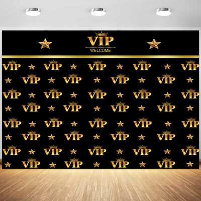 12x8ft VIP Backdrop Red Carpet Event Photography Background for Important Person Movie Night Theme Birthday Party Adults Portrait Banner Decorations Supplies Photo Booth Props