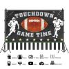 15x8ft Football Backdrop Touch Down Football Sport Match Theme Photography Background Boys Kids Birthday Football Party Banner Decorations Supplies Photo Booth Props view 2