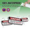 (2pcs) Caution Stickers Sarcastic Stickers Your Lack of Planning is Not My Emergency Cool Stickers Vinyl Stickers for Water Bottles, Laptop, Window, Car 2pcs Size 4" view 4