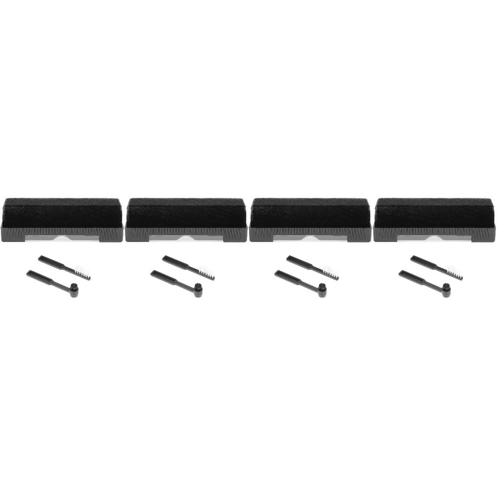 Gadpiparty 4sets Vinyl Record Cleaner Machine Record Cleaning Kit for Phonograph Brush Tools