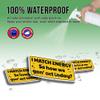 (2pcs) I Match Energy So How We Gon' Act Today Rectangular Vinyl Stickers, Weather-Resistant Sticker for Water Bottles, Laptop, Window, Car 2pcs Size 4" view 3