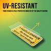 (2pcs) I Match Energy So How We Gon' Act Today Rectangular Vinyl Stickers, Weather-Resistant Sticker for Water Bottles, Laptop, Window, Car 2pcs Size 4" view 4