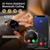 AMAZTIM Smart Watches for Men,60 Days Extra-Long Battery, Rugged Military Bluetooth Call(Answer/Dial Calls),1.43" Ultra HD AMOLED Display,Full Metal Body SmartWatch Compatible iPhone and Android view 4