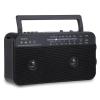 SEMIER Portable AM FM Shortwave Radio with Bluetooth Speaker Plug in Wall, 3X D Cell Batteries Or AC Power Transistor Radio with 2 Tone Mode, Double Loud Speakers, Support AUX/USB/TF Card Play view 1