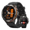 AMAZTIM GPS Smart Watch for Men, 6 Satellite Positioning, Compass, Stainless Steel Body, 50M Waterproof, 470mAh Extra-Large Battery, Answer/Make Call, 1.43" AMOLED Screen, Compatible for Android iOS view 1