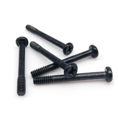 50pc 6#-32x30mm Long Cross Flat Head Mount Screw Bolt for PC Case Video Card Cooler Radiator Water Cooling Fan DIY Computer