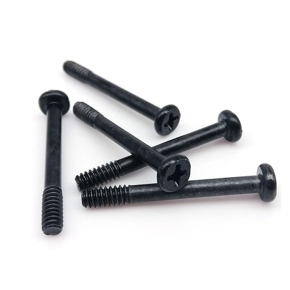 50pc 6#-32x30mm Long Cross Flat Head Mount Screw Bolt for PC Case Video Card Cooler Radiator Water Cooling Fan DIY Computer