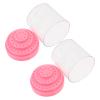 POPETPOP 2pcs Nail Drill Bit Storage Holder Grinding Display Base Organizer for Nail Drill Bits High-grade Material Convenient Manicure Practice Elegant Design view 1